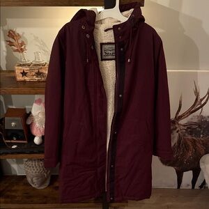 Women's Deep Red Ski & Snow Jacket